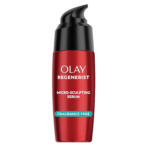 Olay Regenerist Micro-Sculpting Serum, Face Serum for Women, Fragrance-Free, Anti-Aging...
