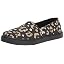 Black Abstract Leopard Print