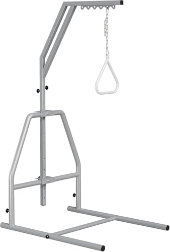 Annzoe 300lb Freestanding Trapeze Bar Adjustable Home Mobility Aid