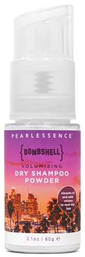 Pearlessence Bombshell Volumizing Dry Shampoo | Lightweight Formula for Refreshing Hair, Absorbing Oil & Adding Instant Volume (2.1 Oz)