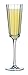 Cristal D'Arques Macassar 5.75 Ounce Champagne Flute, Set of 4