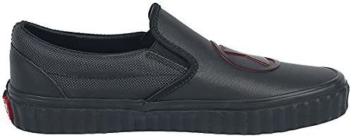 Image of Vans Men's Classic Slip-On Widow / Vn0A38F7U7K 7.5, 9 7.5 M US (Marvel) Black Widow /Black