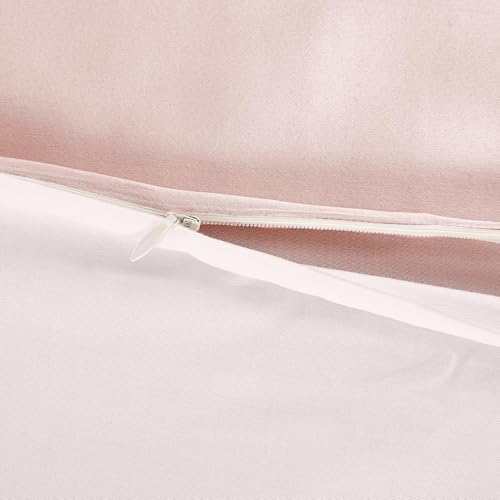 LILYSILK 19mm Silk Pillowcase for Hair and Skin with Cotton Underside 1pc Queen 20x30 Inch Pale Pink by LilySilk - Image 6