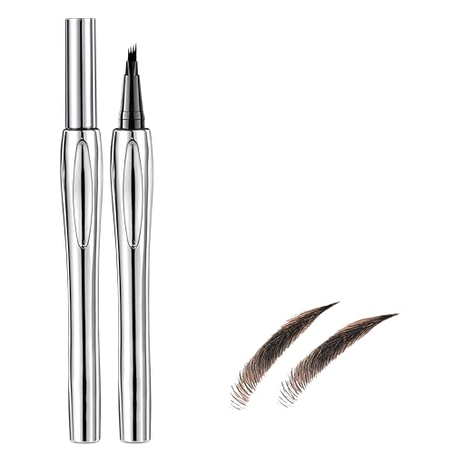 Lápiz de Cejas Microblading con aplicador 4 punta micro horquilla, Eyebrow Pencil, Crea Maquillaje Cejas Aspecto Natural sin Esfuerzo, Duradero y Resistente a Las Manchas-03