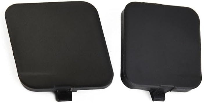 Windshield Side Garnish Lid Cover Pair For Honda Crv Years 2007 Through 2011 Black Decorative Cap Kit Replacing Part Numbers 73163-swa-003 And 73153-swa-003 Abs Material