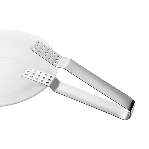 Royal Cuisine Tea Bag Squeezer, Stainless Steel Tea Bag Holder Tea Bag Tongs Tea Bag Spoon Tea Bag Strainer Clip for Gripping Ice Cubes Tea Bags for Loose Tea Loose Leaf Gripping Ice Cubes (14.5cm)