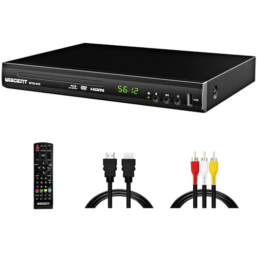 DVDプレーヤーホームシアターセット Amazon | WISCENT ブルーレイプレーヤー、フルHD 1080P Dolby