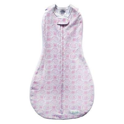 Image of Woombie Grow with Me Baby Swaddle, Convertible Swaddle Fits Babies 0-9 Months, Expands to Wearable Blanket for Babies up to 18 Months, Mod Roses