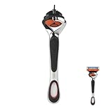 Replace Handle Compatible with Gillette Fusion5 Razors for Men, Comfort Glide Razor Handle Non-slip Ergonomic Handles, Only the handle(1 Pack Black)