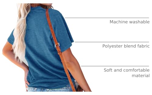 Image of Anbech Womens Dandelion Graphic T-Shirts Teen Girls Cute Sunflower Print Casual Tee Tops