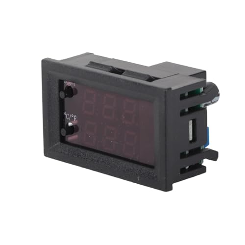 Thermostat numérique 12V CC pour couveuse et terrarium : affichage et régulation faciles