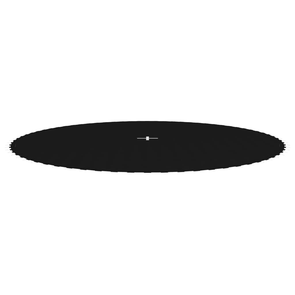 vidaXL Telo da Salto Nero per Trampolino Forma Rotondo in Diverse Dimensioni