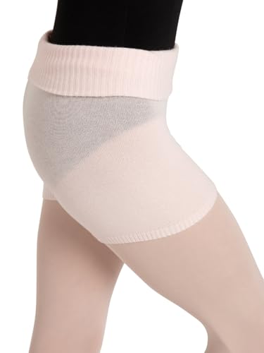 Capezio Foldover Boyshort - Child, Pink, One Size