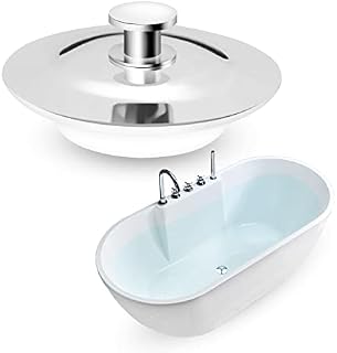 ANOTHEEE Sink Drain Stopper Plug,Household Universal Sink Plug,Sink Plugbath sealed with rubber gasket, good sealing performance, anti-odor, for bathroom kitchen washbasin (40-45mm Hole,Pack of 1)
