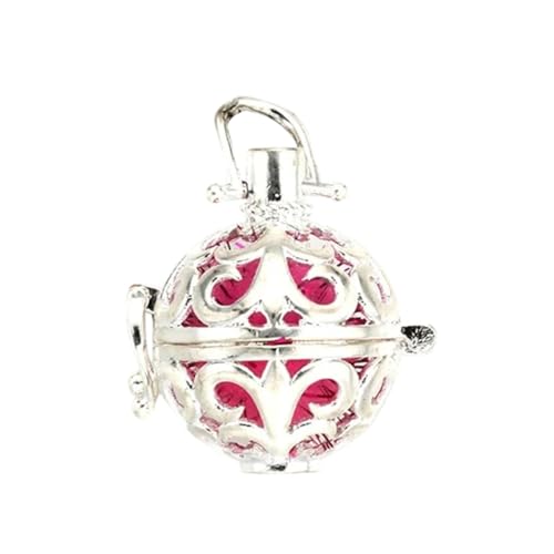 LIWINWENTRE New 2026 Mexico Chime 1Pcs Aromatherapy Jewelry Music Ball Caller Essential OriI Diffuser Lockets Pendants Without Chain Fashion Accessories Creative Gift