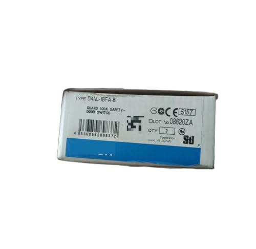 Interruptor de puerta de seguridad D4NL-1BFA-B para automatización industrial con llave y bloqueo