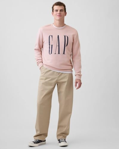 Image of Gap Men Printed Standard Fit Crew Full Sleeve Sweatshirt