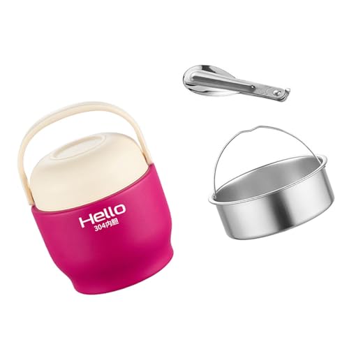 食事コンパートメント付き熱断熱ランチボックス304ステンレス鋼食品保管容器学生用の真空ランチボックス専門家のための掃除機