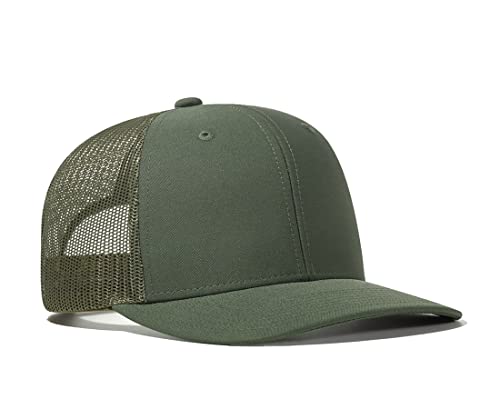 Image of Quanhaigou Trucker Hat - Mesh Snap Back - Unisex Adjustable Baseball Cap - Outdoor Hats for Men Women
