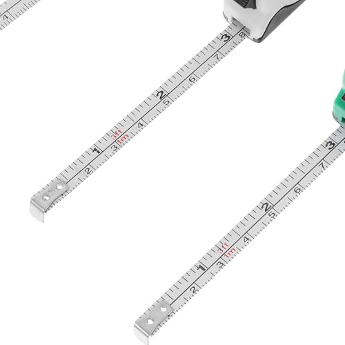 Set de 4 cintas métricas retráctiles con llavero miniatura 7