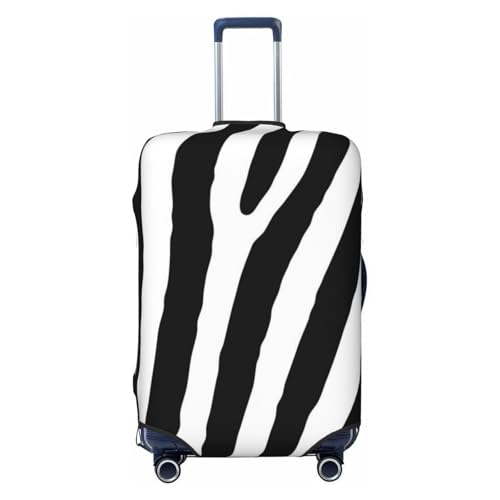 Zebra For Travel Luggage Cover Suitcase Protector Fits 18-32 Inch Travel Luggage Protector Elastic Luggage Anti-Scratch Suitcase Cover