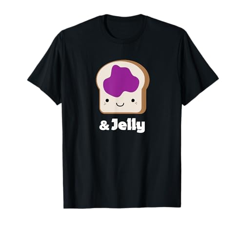 MATCHING SET Peanut Butter and Jelly Couples Friend Shirt Camiseta