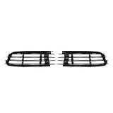 Calandre Avant Double Pour VW Pour Golf 5 MK5 R32 2005 2009 Pièces Carrosserie Pare chocs Avant Voiture Grille Phare Antibrouillard Cadre Couverture Calandre Double Barre Avant