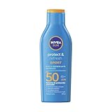 Protector Solar Corporal NIVEA SUN Protect & Refresh Sport En Loción FPS 50+ 200Ml, Rápida Absorción