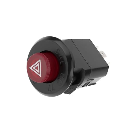 Interrupteurs de lumière d'urgence 0045450224 bouton symbole danger voiture