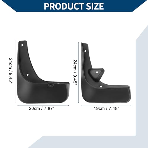 Image of Mud Flaps Splash Guards W /Mount Accessories for Peugeot 408 2010-2014 Front Rear Mud Guards 1 Set