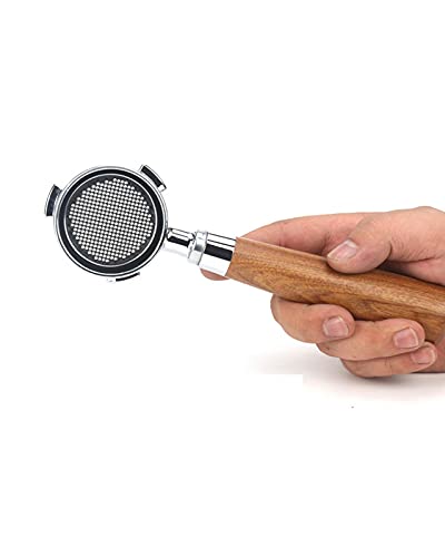 底なしPortafilterCoffee ボトムレスポルタフィルター Delonghi EC680/EC685フィルター用 51mm 交換用フィルターバスケット コーヒーアクセサリー(カラー:C) (C)