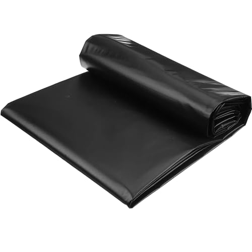 Rivestimento per laghetto in polietilene ad alta densità, 5 mm/0,12 mm, resistente ai raggi UV, preformato, facile da tagliare, per laghetti dall'aspetto naturale, cascate, piscine koi, sabbia