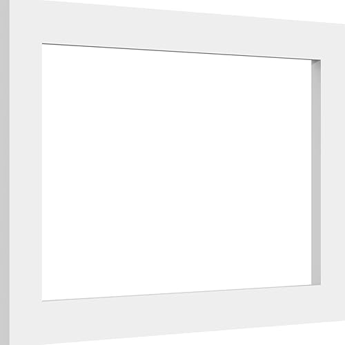 Vista 28 de Ekena Millwork Panel de pared decorativo Prescott de 34 pulgadas de ancho x 16 pulgadas de alto x 3/8 pulgadas de alto (dos piezas)