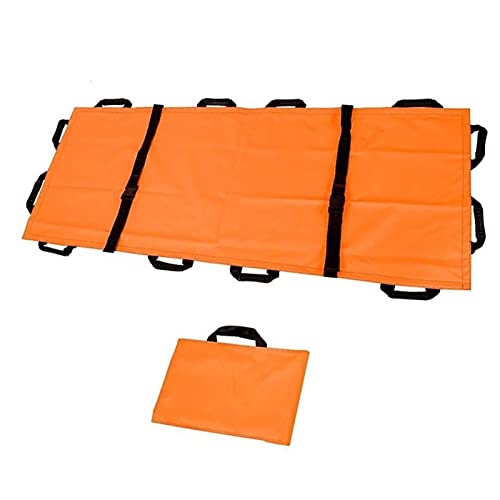 Civière souple pliante Oxford étanche à 12 poignées pour transport médical d'urgence