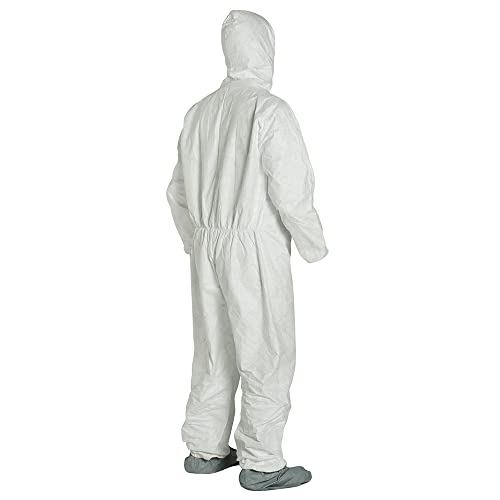 Dupont Industrial & Scientific Ty122S - 2Xl Ty122S Each 2Xl Disposable Elastic Wrist, Bootie And Hood Tyvek Coverall Suit 1414 White #TOP6