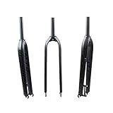 slrmkk forcella ammortizzata per bici, 26/27,5/29 pollici forcella anteriore per mountain bike forcella mtb per bicicletta, freno a disco ultraleggero forcella rigida/apertura 100 mm/tubo sup