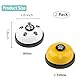 Weenwill Haustier Trainingsglocken,2 PCS Hundeklingel Haustiere Hundeglocke mit Pfotenabdruck Button Töpfchen Trainingsglocken Hundetür Glocke Hundeklingel für Hund Katze