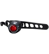 CatEye Unisex's Orb Rechargeable Rear Bicycle Light, Polished Black, One Size