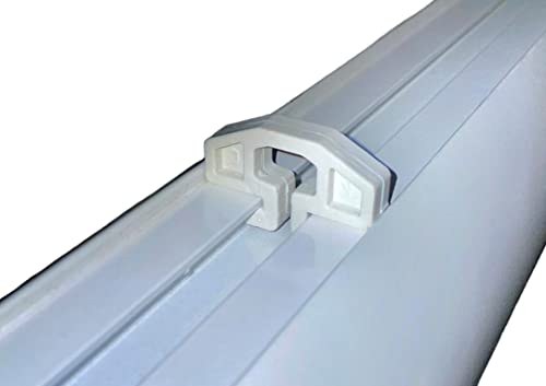 Soccer Goal Plastic Net Clips for Aluminium Channel Goals, Pack of 75