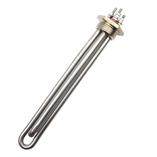 12v/24v/36v/48v Heating Element Immersion Tubular Water Heater DN25 dc Solar Water Heating Element (12v 400w)