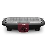 Tefal EasyGrill Adjust Barbecue Électrique, 2300W, Grille Inox, Large surface de cuisson, Fumée Réduite, Température Réglable, Lave-Vaisselle, BG90E514