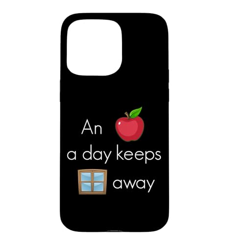 An Apple a day �́A�E�B���h�E���y���� PC �I�y���[�e�B���O�V�X�e�� �X�}�z�P�[�X iPhone 15 Pro Max �p