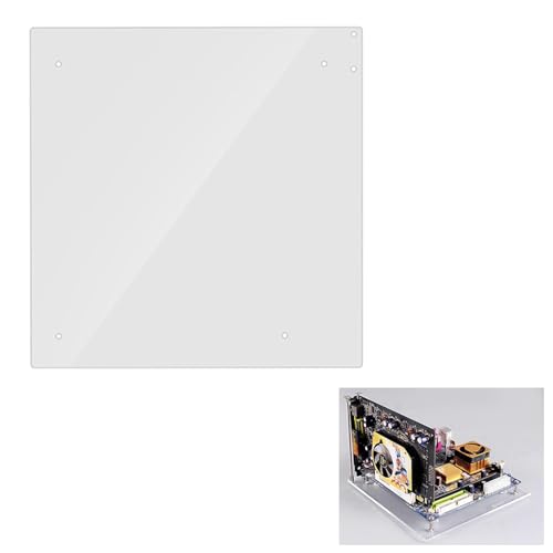 Gabinete claro de acrílico para PC ITX DIY para pruebas de alto rendimiento miniatura 5