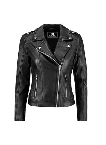 ジャケット・アウター JILLSTUART vintage single leather jacket Jild Biker Style Vintage Leather Jacket Women - Casual Fashion