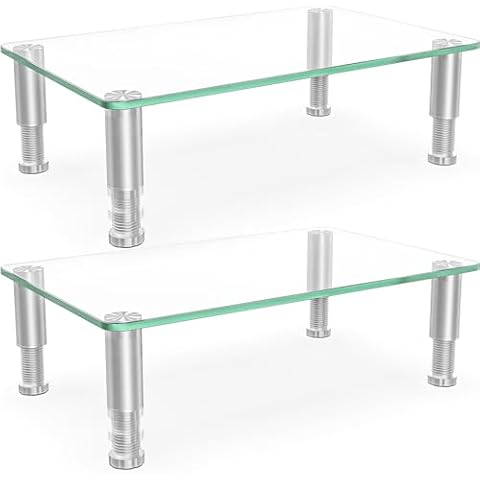 Computer Monitor Riser with Height Adjustable Stand Cover