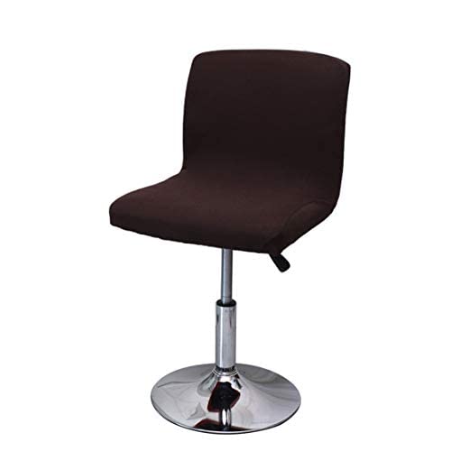 1PCS High Back Chair Slipcover Bar Stool Chair Cover,Decorative Breakfast Bar Chairs Dining Room Swivel Chair Protector Cover,Stretch Counter Stool Cover