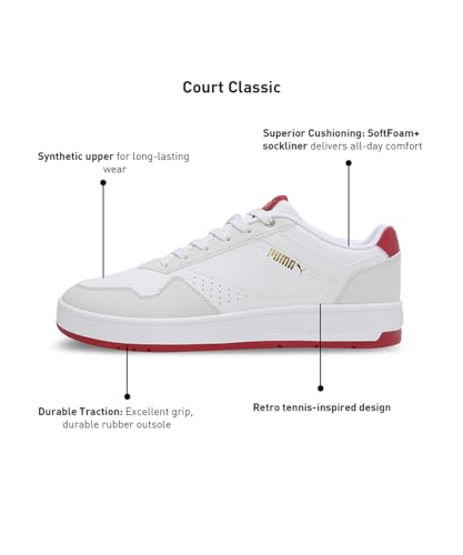 Image of Puma Unisex Adult Court Classic Sneaker