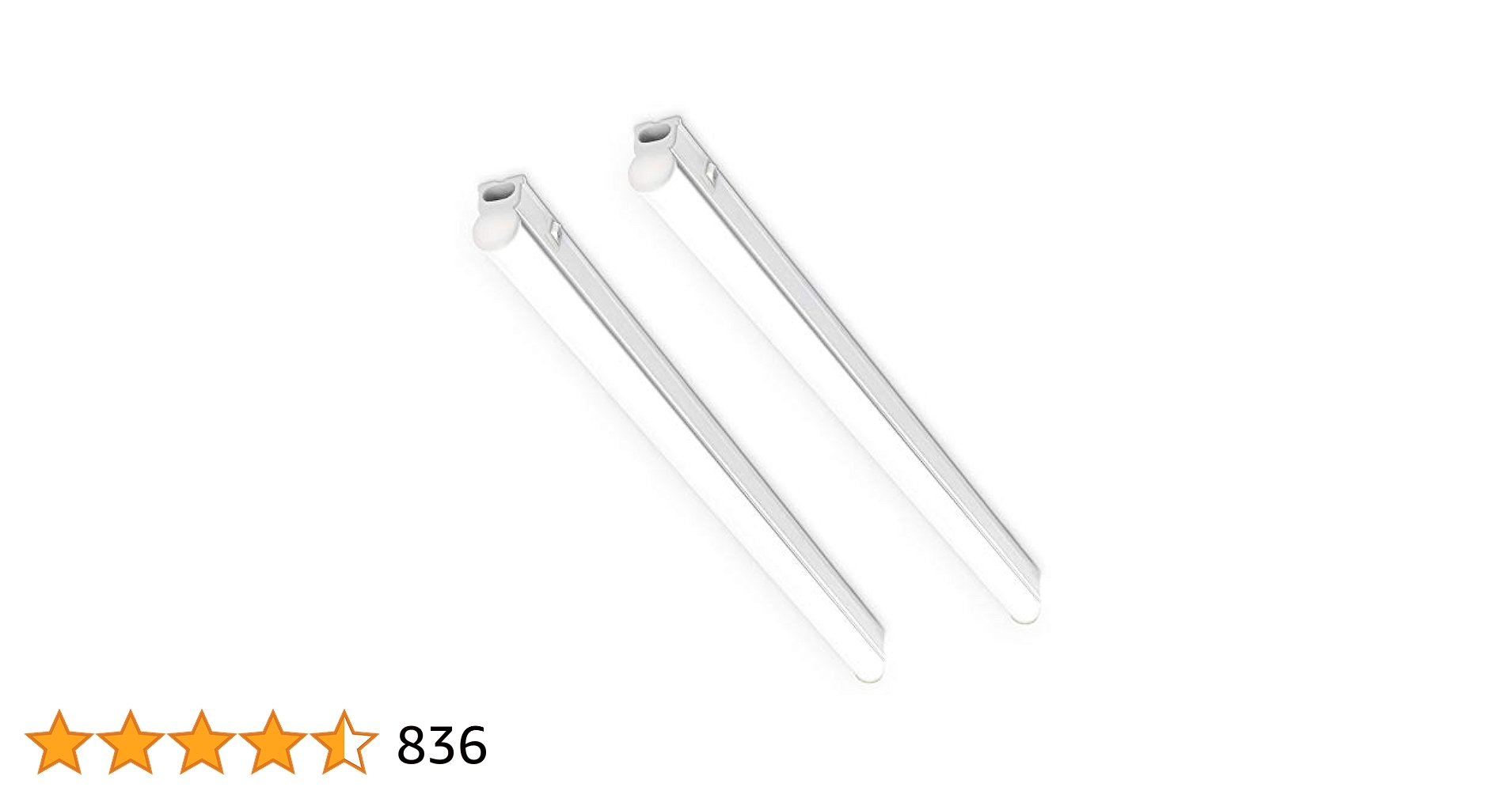 LED蛍光灯 40W形 器具一体型 117cm 6500K 昼光色 2200ルー Amazon | 【スイッチ付器具一体型LED蛍光灯 40W形】長さ117cm