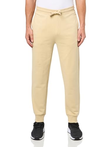 HUGO Men's Hit Logo French Terry Cuffed Joggers