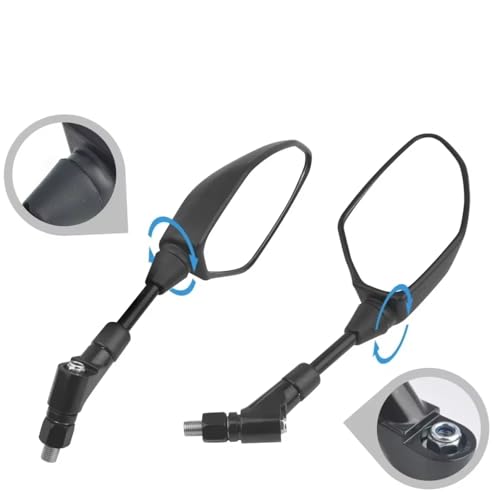 Espejos laterales con visión amplia antirreflejo para XSR700 4